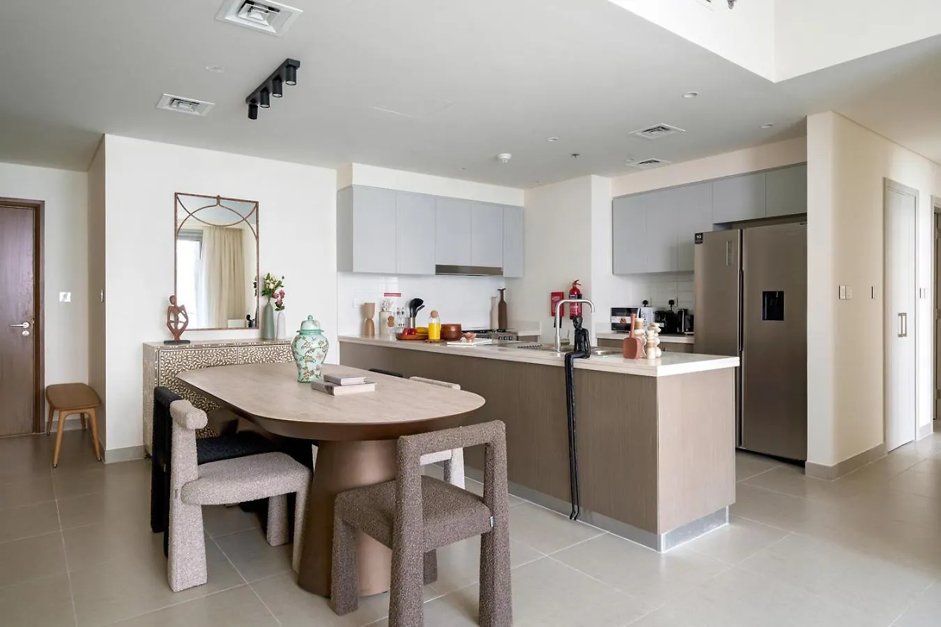 Dayf-Oli 3 Plus 1 Bedroom Stunning Full Fountain And Burj View Dubai Apartment