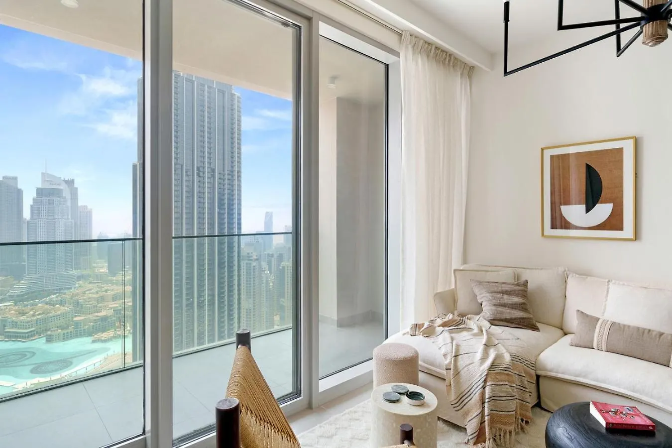 Dayf-Oli 3 Plus 1 Bedroom Stunning Full Fountain And Burj View Dubai Apartment