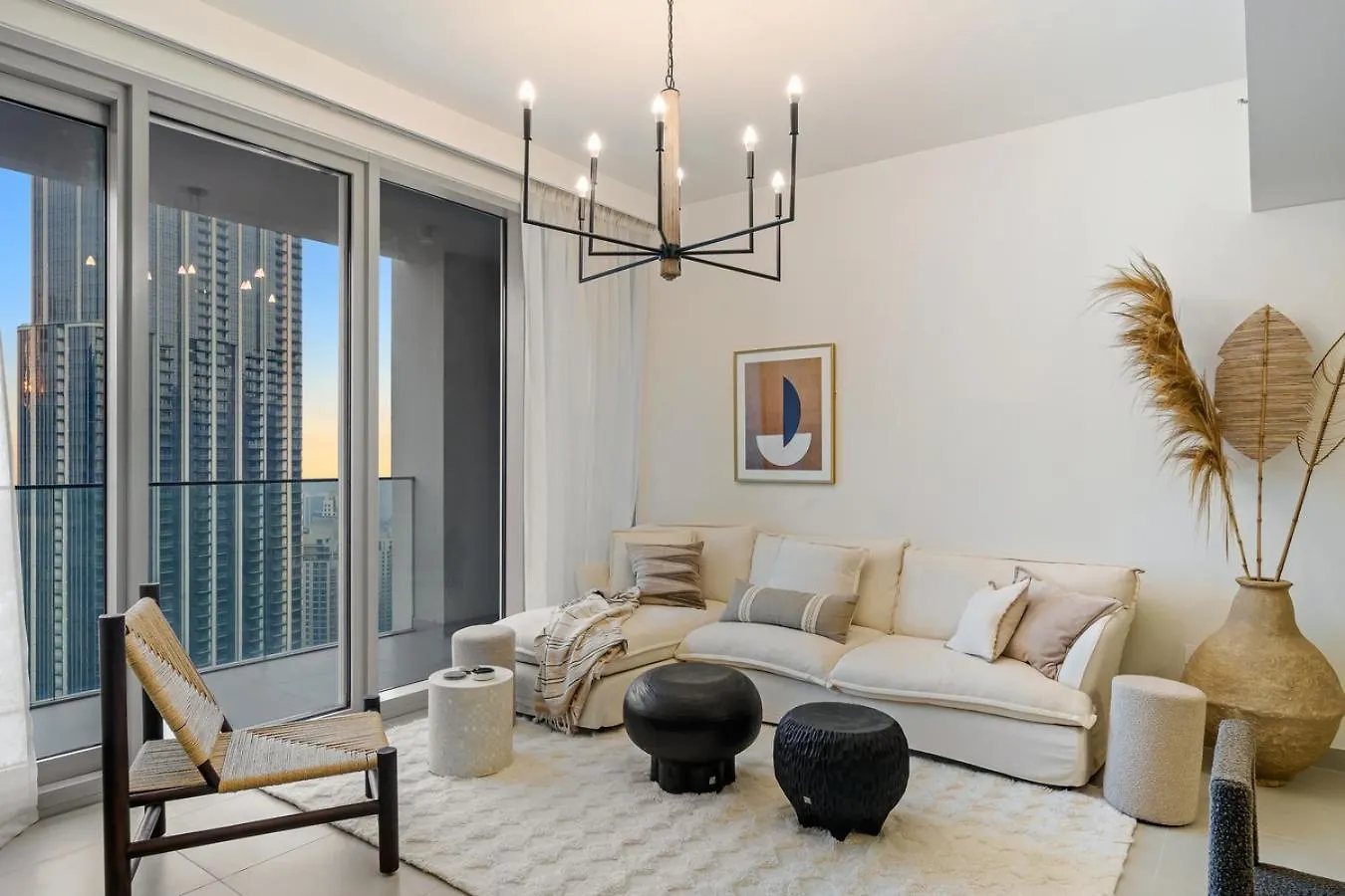 Dayf-Oli 3 Plus 1 Bedroom Stunning Full Fountain And Burj View Dubai Apartment